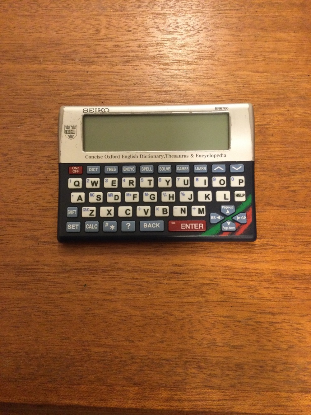 Oxford electronic dictionary, RARE